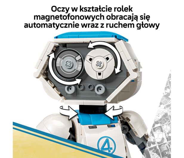 LEGO SUPER HEROES 76339 Fantastyczna Czwórka H.E.R.B.I.E. - 1547421 - zdjęcie 5